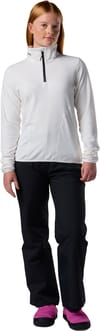 Rossignol + W Quarter Zip Polar Fleece White - 5