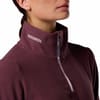 Rossignol + W Quarter Zip Polar Fleece Huckleberry - 6