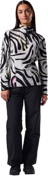 Rossignol + W Quarter Zip Polar Fleece Savage Black - 5
