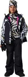 Rossignol + Jr Quarter Zip Polar Fleece Savage Black - 5