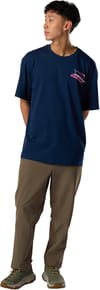 Rossignol + M Waterfall Relax Tee Dark Navy - 5
