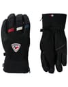 M Strato Ski Gloves R-Shell Dry Black + Rossignol