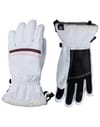 W Piste Ski Gloves R-Shell Dry White + Rossignol