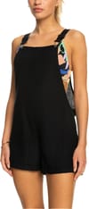 Silver Sky Ag Woven Dress Anthracite + Roxy