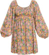 Coastal Sound Dress Root Beer All About Sol Mini + Roxy