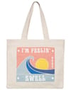 Drink The Wave Tote Tapioca + Roxy