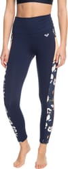 Roxy + Heart Into It CB Legging Naval Academy