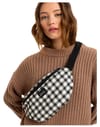 Roxy + Vanilla Smoothie Waistpack Anthracite Check Me Out Big Yw - 3