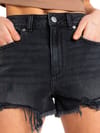 Roxy + New Swell Denim Short Mid Anthracite - 4