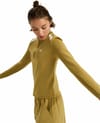 Roxy + Waves Of Warmth Tech Top Fennel Seed - 4