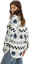 Roxy + Morning Crush Shacket Parchment Morning Crush - 3