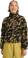 Roxy + Boundless Spirit Zippered Anthracite Big Flowers