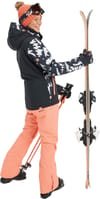 Roxy + Freejet Mountain Static True Black Big Flower - 4