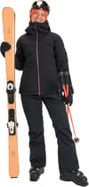 Roxy + Snowyhill Puffy Jacket True Black