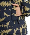 Roxy + Snow Winter Rebel Jacket Fennel Seed Big Flower - 7