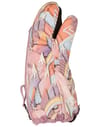 Roxy + Snows Up Mitt Coral Chic Papercut