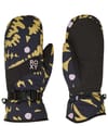 Roxy Jetty Mitt Fennel Seed Big Flower + Roxy