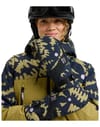 Roxy + Roxy Jetty Mitt Fennel Seed Big Flower - 5