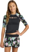 Roxy + Good Waves Only Boardshorts Anthracite Aquarella Active Rg - 3