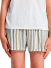 Roxy + Lekeitio Bay Printed Rg Short Oil Green Vert Moda Stripe - 3