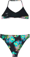 Roxy + Roxy Active Rg Tri Bra Set Anthracite Aquarelle Active Rg