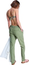 Roxy + On The Seashore Pant Oil Green