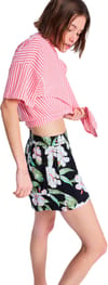 Roxy + Lekeitio Bay Printed Short Anthracite Spring Charming