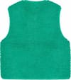 Roxy + Iconic Town Fleece Vest Sea Green