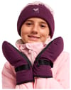 Roxy + Roxy Jetty Girl Solid Mitt Blackberry Wine - 4