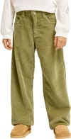 Roxy + Patrolkid Corduroy Girl Pant Oil Green - 3