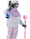 Roxy + Sunnyride Goggle Girl Black/Clux ML Lpurple S3 - 8