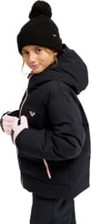 Roxy + Snowyhill Puffy Girl Jacket True Black - 3