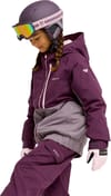 Roxy + Crystal Clear Girl Jacket Blackberry Wine - 3