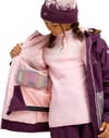 Roxy + Crystal Clear Girl Jacket Blackberry Wine - 6