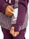 Roxy + Crystal Clear Girl Jacket Blackberry Wine - 8