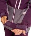 Roxy + Crystal Clear Girl Jacket Blackberry Wine - 9