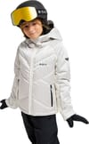 Roxy + Snowdrift Gril Jacket Silver - 3