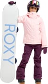 Roxy + Ice Escape Girl Jacket Rose Shadow - 5
