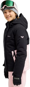 Roxy + Snowflare Girl Jacket True Black - 3
