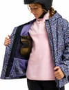 Roxy + Snowflare Girl Jacket True Black Wildin Out Rg - 6