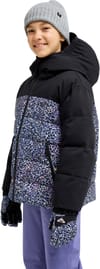 Roxy + Snowyhill Printed Puffy Girl Jacket True Black Wildin Out Rg - 3