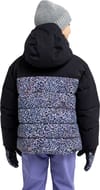 Roxy + Snowyhill Printed Puffy Girl Jacket True Black Wildin Out Rg - 4