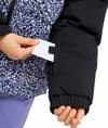 Roxy + Snowyhill Printed Puffy Girl Jacket True Black Wildin Out Rg - 8