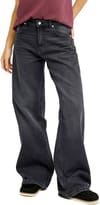 Surf Crush Loose Denim Jean Midnight Vintage + Roxy