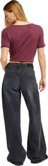 Roxy + Surf Crush Loose Denim Jean Midnight Vintage - 4