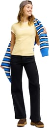 Roxy + Island Mood Loose Denim Jean Midnight - 4