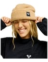 Roxy + Valwood Beanie Cafe Au Lait - 3
