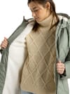 Roxy + Better Weather Puffa Jacket Agave Green - 8