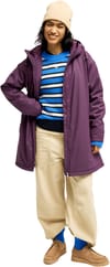 Roxy + Rain Road Polar Zip Jacket Blackberry Wine