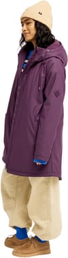 Roxy + Rain Road Polar Zip Jacket Blackberry Wine - 3
